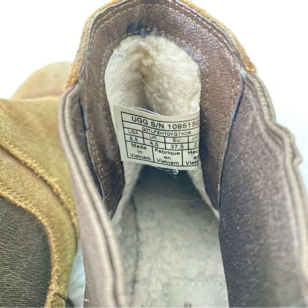 UGG Womens Bonham Chelsea Suede Boots Size 7.5 Mountain Cottage 1095150 Shoe - Picture 7 of 7